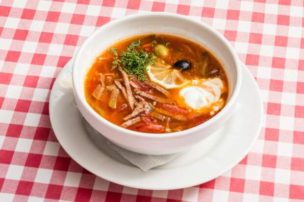 Сборная мясная солянка Сборная мясная солянка