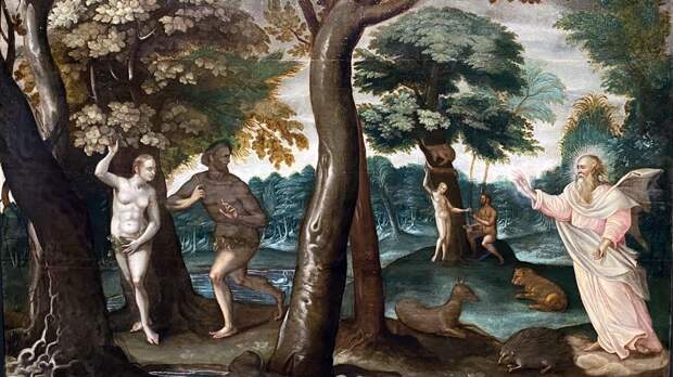 Неизвестный художник. «Грехопадение». Конец XVI века