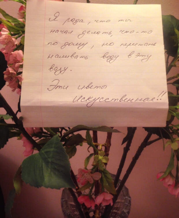 забавные записки от родителей