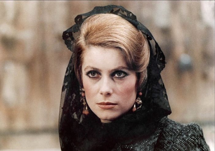 Катрин Денев в фильме *Тристана*, 1970 г.