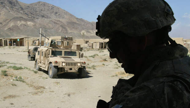 Американские солдаты в Афганистане. Архивное фото.