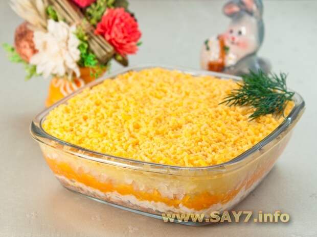 Салат Мимоза