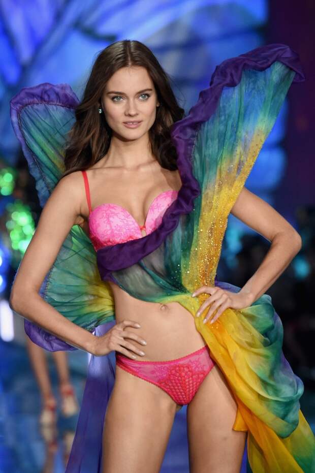 Все наряды с показа моды Victoria's Secret Fashion Show 2015 Victoria's Secret, девушки. модель, показ