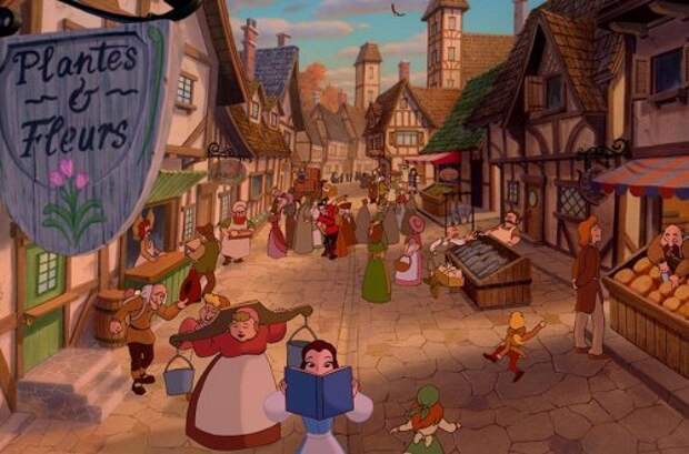 Реальные места, вдохновившие художников Walt Disney (36 фото)