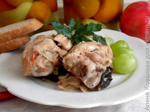 Курица с овощами