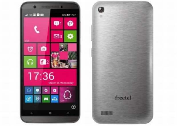 Freetel готовится выпустить безрамочный смартфон на Windows 10