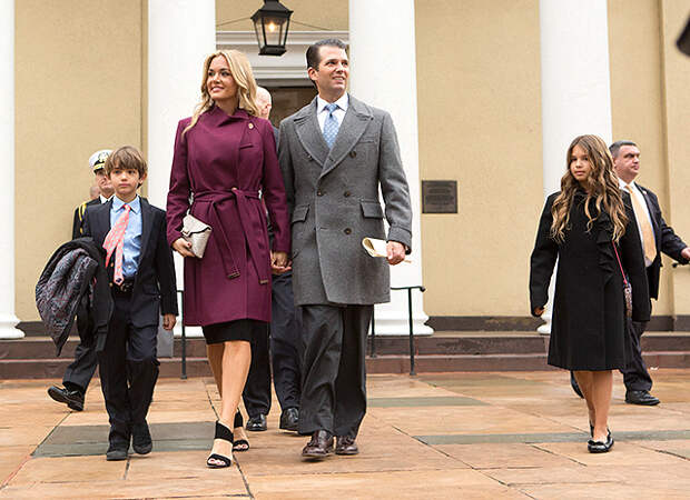 Дональд Трамп младший жена