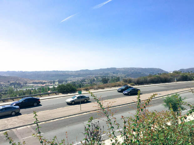 Atop the hill at Our Lady of Mt. Carmel overlooking the cityscape