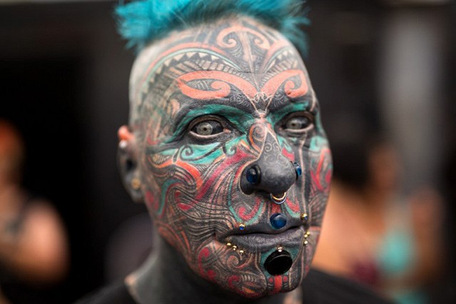 Участник международной выставки Tattoo Convention в Тель-Авиве.