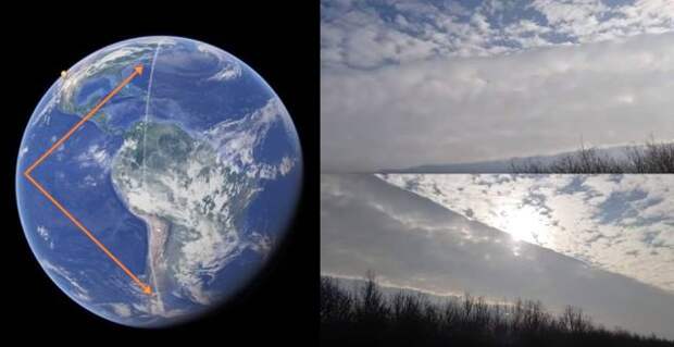 линия, earth google, облако, линия облаков, ufospace.net