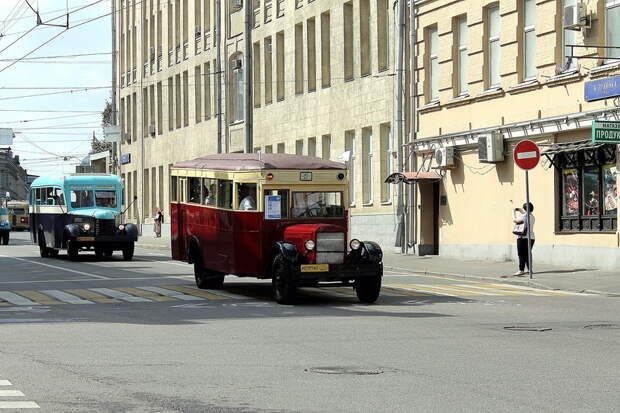 Ретропарад автобусов в Москве Москве, автобусы, общественный траспорт, парад, ретро автомобили