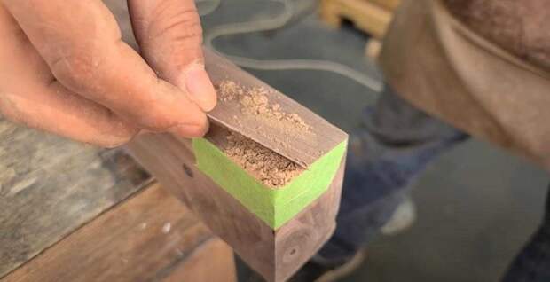 Универсальная «замазка» для ремонта деревянных деталей и заготовок