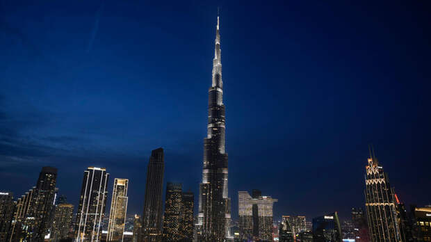 Иранский беспилотник уничтожили около небоскреба Бурдж-Халифа в Дубае