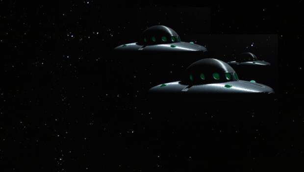 ufos in the sky