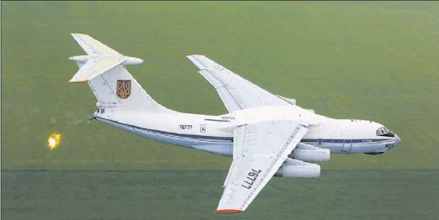 Украинский «штурмовик» Ил-76