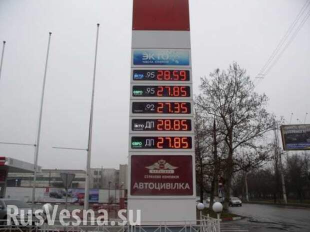 Украина переживает бензиновый кризис | Русская весна