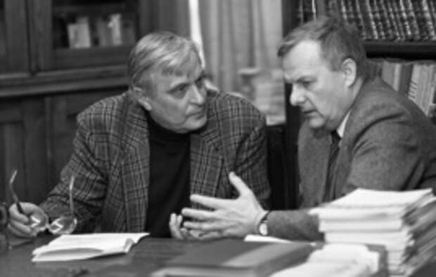Анатолий Собчак и Олег Басилашвили