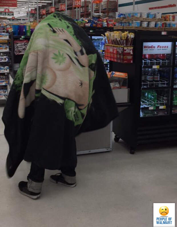 Экстравагантные покупатели Walmart (28 фото)