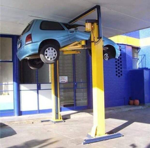 Самые курьезные аварии