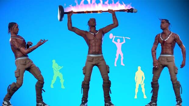 Трэвис Скотт дебютирует с песней «The Scotts» вместе с Kid Cudi в игре «Fortnite»