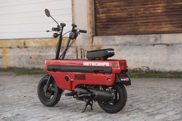 Honda City Turbo II со скутером Motocompo – Японский ответ вызовам большого города