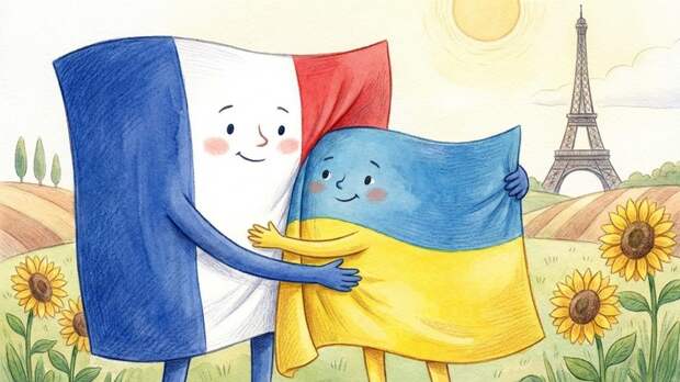 Макрон: Франция не откажется от поддержки Украины из-за войны в Иране