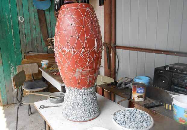 Уличные вазоны своими руками Уличные вазоны своими руками