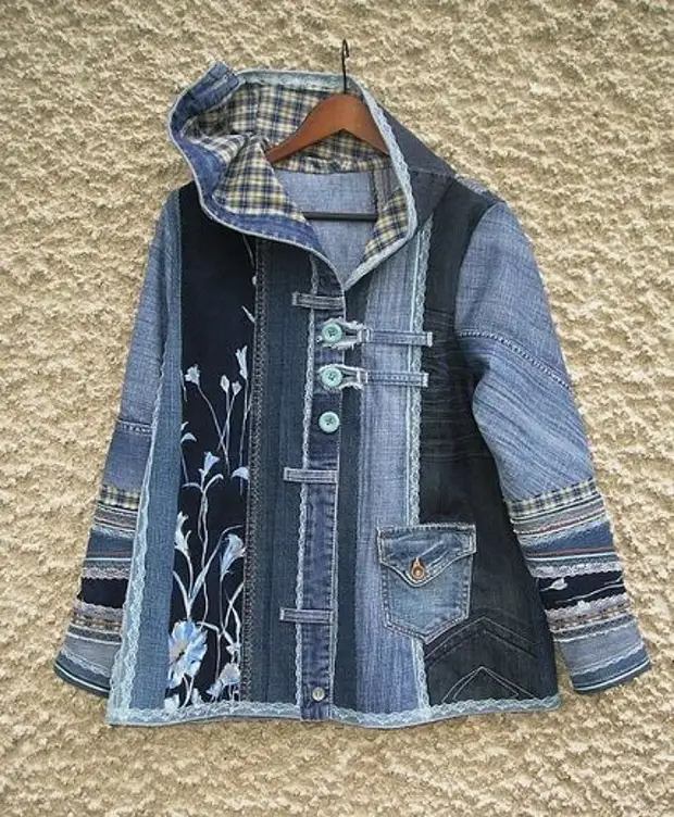 Куртки из джинсовой ткани
