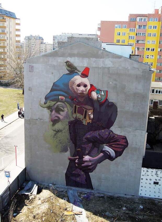настенные рисунки Этам крю 4