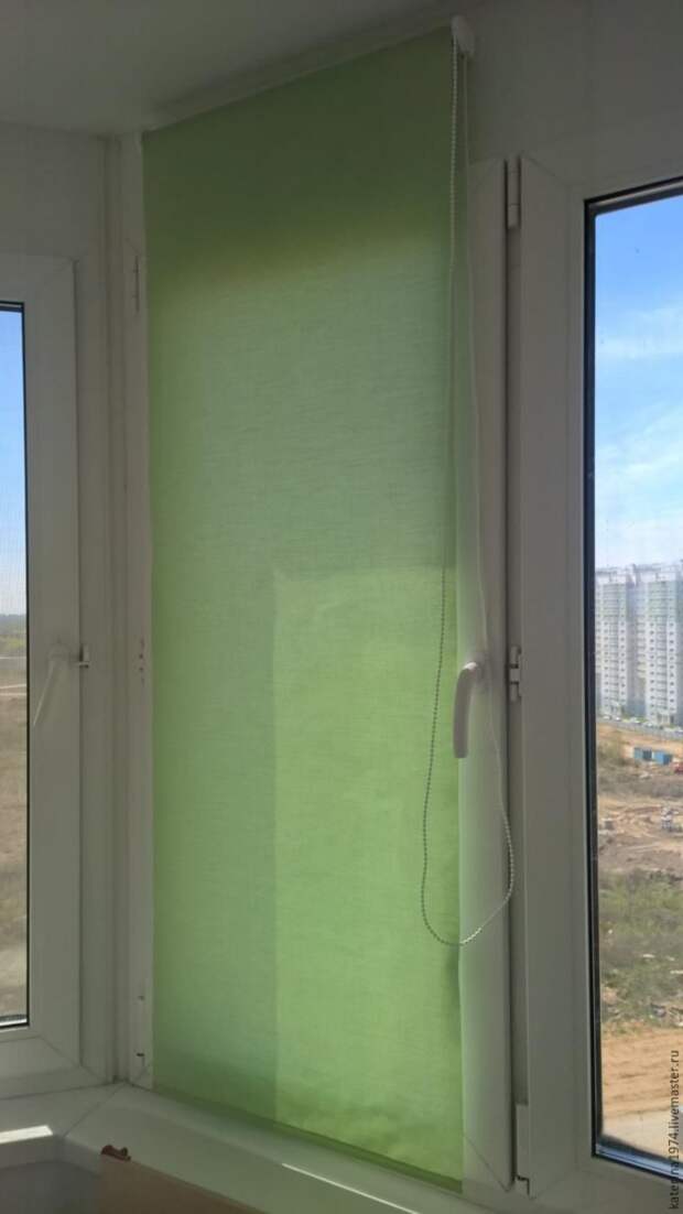 Как сделать рулонные шторы на окна в домашних условиях