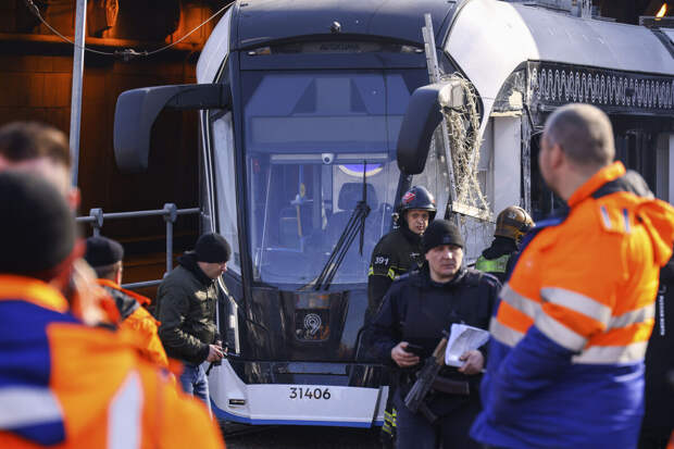 Дептранс: движение трамваев после ДТП в Москве полностью восстановили