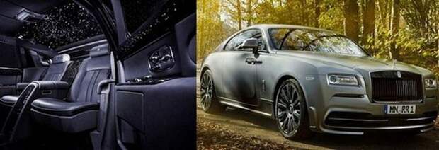 Rolls Royce и романтика опции, представительский автомобиль, технологии