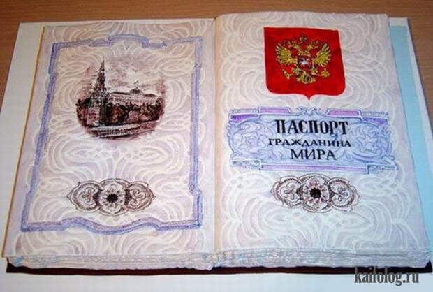 Прикольные торты (70 фото)