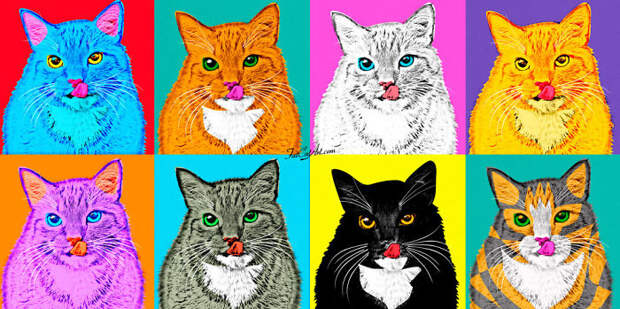 Famous-Paintings-Zarathustra-Fat-Cat-New-Art-Svetlana-Petrova