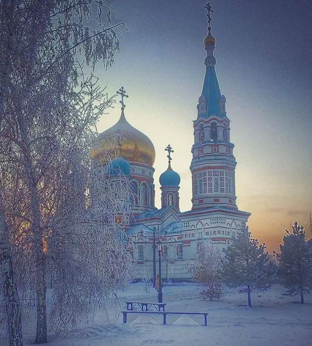 Вечерний собор Омск