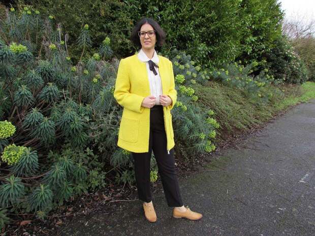 bold and preppy look