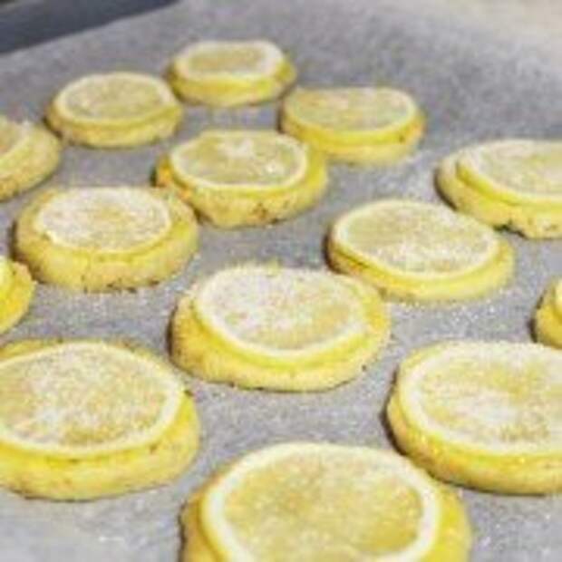 Миндальное печенье с дольками лимона - шаг 9