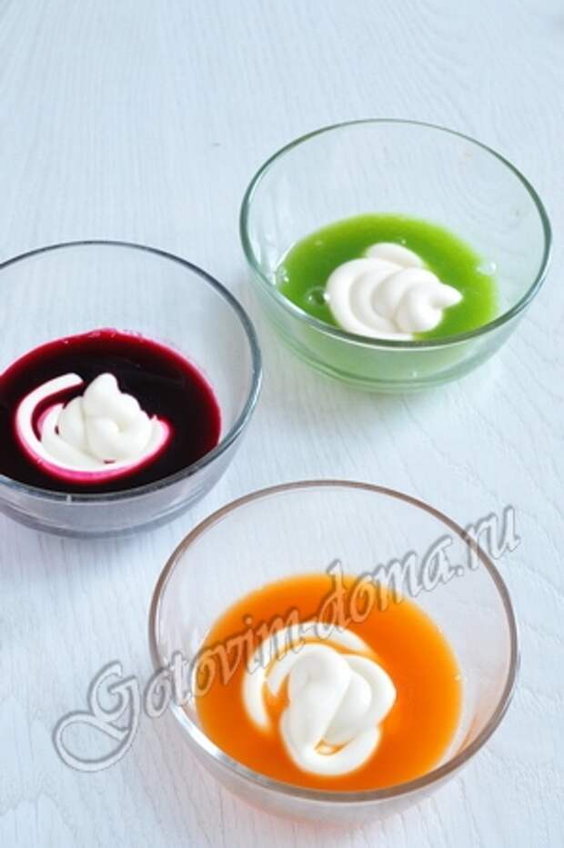 Закуска с куриной печенью Пасхальные яйца фото 11