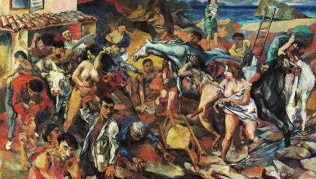 художник Ренато Гуттузо (Renato Guttuso) картины – 11