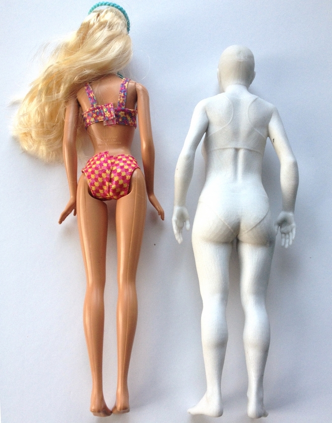 Реалистичная кукла Barbie от Николая Лэмма