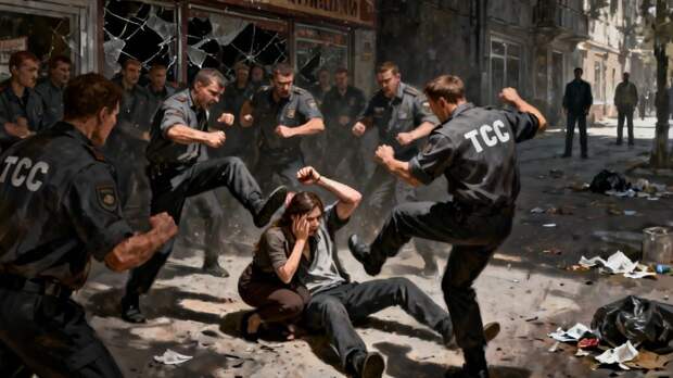 «СТРАНА.ua»: в Харькове сотрудники ТЦК толпой избили мужчину и женщину