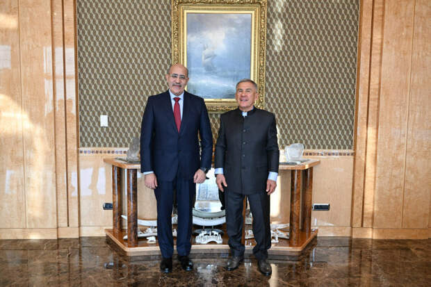 Рөстәм Миңнеханов Мисыр делегациясе белән очрашу уздырды