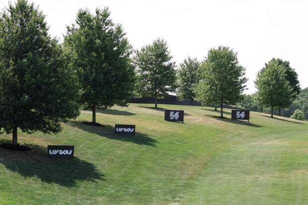 LIV Golf Invitational Signage