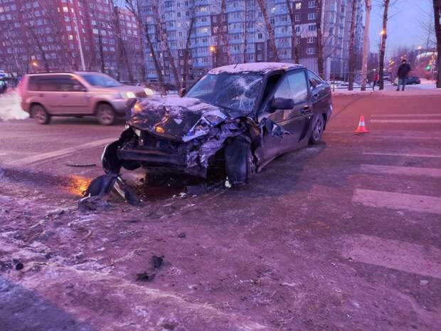 В Красноярске в ДТП пострадали 3 пешехода