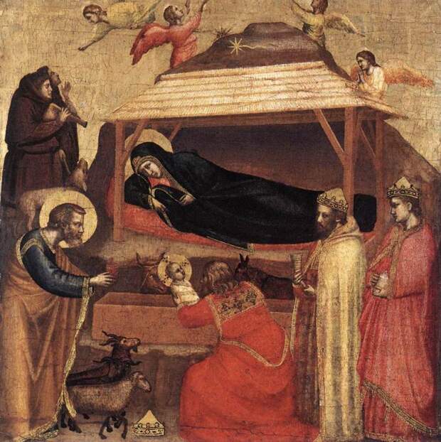 Джотто. Поклонение волхвов / Giotto. Adoration of the Magi