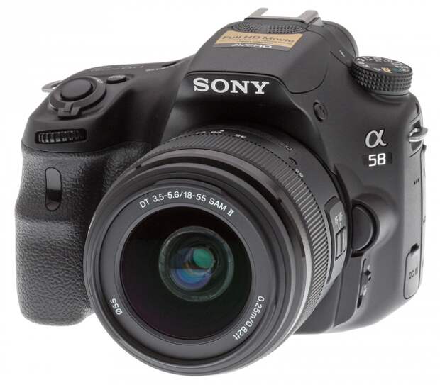 Sony Alpha SLT-A58 - достоинства и недостатки