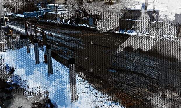 Орловцы жалуются на ямы на железнодорожном переезде в Маслозаводском переулке