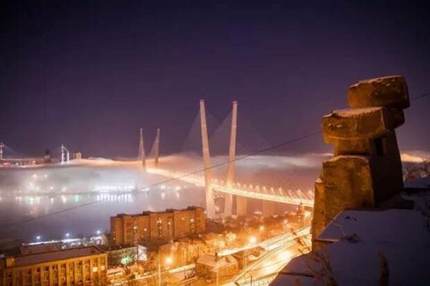 Владивосток зима.