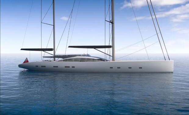 Dixon Yacht Design представили концепт 55-метрового парусника