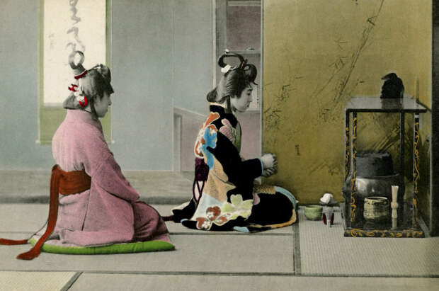 1905. Чайная церемония в стиле Генроку